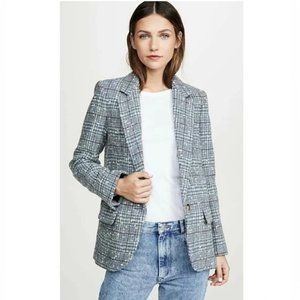 Isabel Marant Gray Plaid Blazer